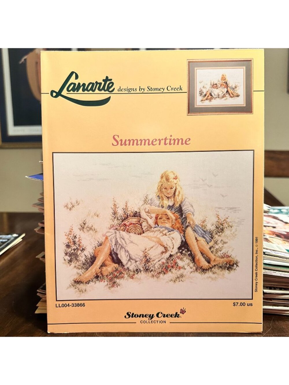 Lanarte Stoney Creek Summertime Cross Stitch Pattern